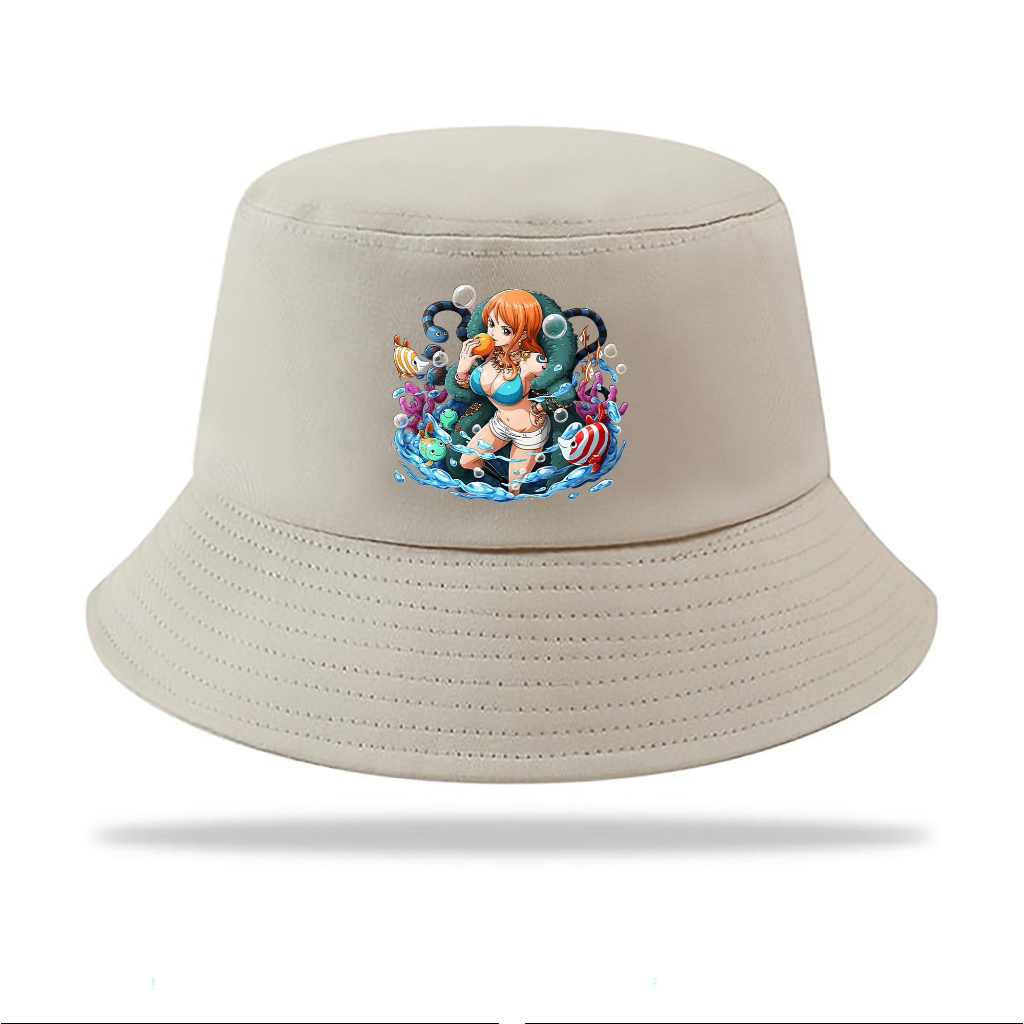 （画像用） ワンピース ナミ ONE PIECE Nami アウトドア日除けバケットハット